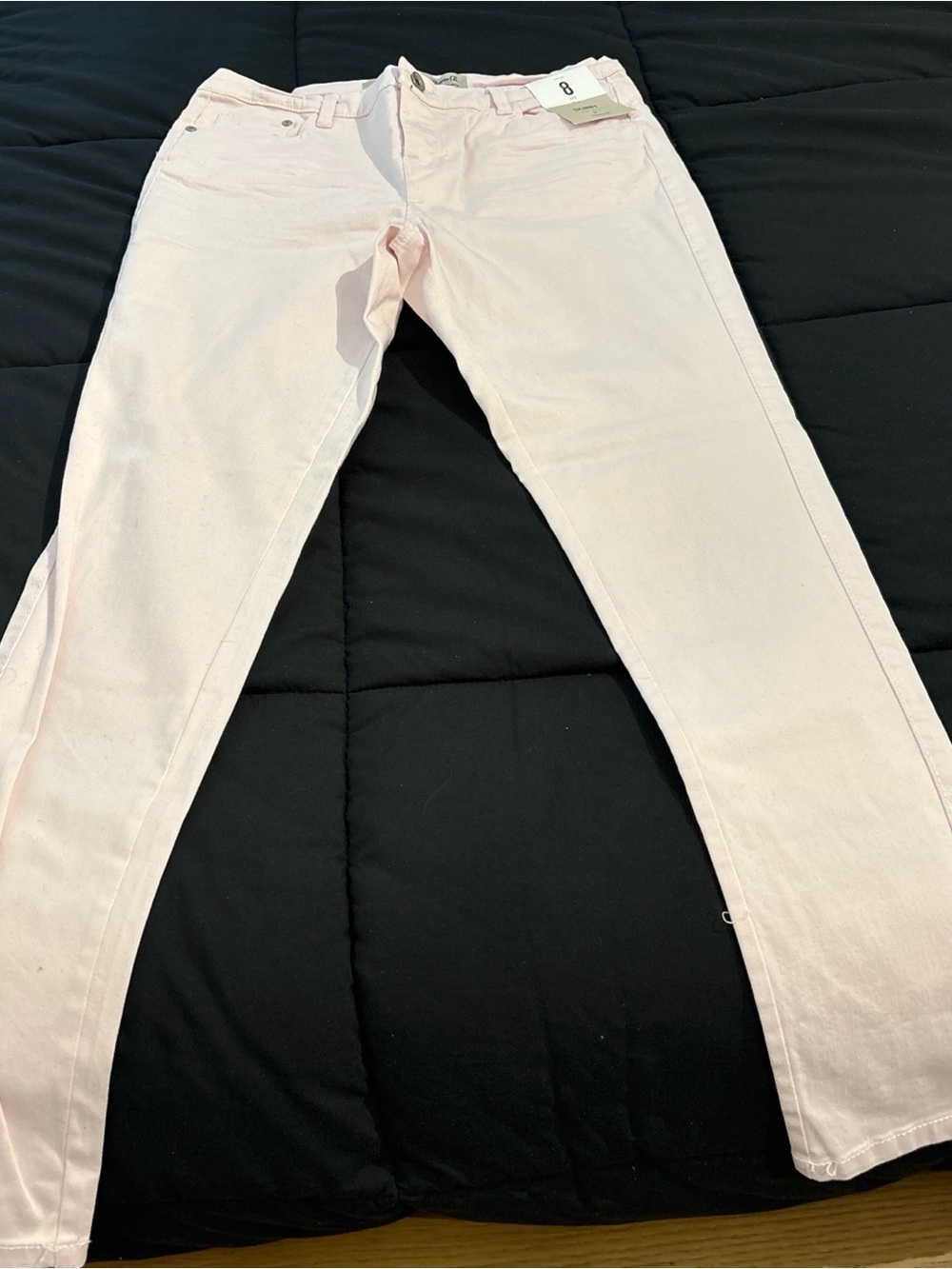 Denim&Co Light Pink Skinny Jeans